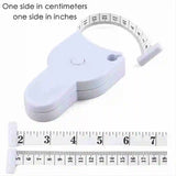 Portable Fitness Telescopic Health Tape Measure With Handle Torch Y-shaped Tape Measure Waist Circumference Tape Measure