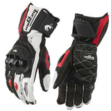 Motorcycle Gloves Black Racing Genuine Leather Motorbike White Road Riding Team Glove Summer Winter Wearable for Furygan AFS 18