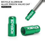 2/4/10Pcs Bicycle Tire Valve Cap Dustproof Lightweight Aluminum Alloy MTB Road Bike Tube Tyre Gas Nozzle Cover For FV Presta