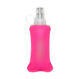 150ml/250ml/500ml Collapsible Silicone Water Bottle with Bite Valve, Outdoor Portable for Running Camping Hiking Travel
