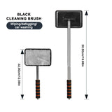 SEAMETAL Car Front Windshield Defogging Brush Telescopic Long Handle Car Household Glass Clean Brushes Dust Remover Tool