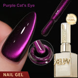 XEIJAYI 1pc 15ML Blue cat eye Nail Gel polish Semi Permanent Nail Art Soaking UV LED Nail Salon DIY Nail Salon Gel