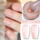 BORN PRETTY 83 Colors 10ml Jelly Nude Gel Nail Polish Autumn Amber Semi Transparent Manicure Soak off UV LED Nails Gel Varnish
