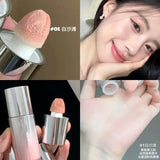 Peach Pink Plush Brush Liquid Blush Cheek Cream Smooth Long Lasting Velvet Matte Nude Apricot Orange Blusher Easy To Wear
