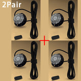 Fashion Swivel Buckle Laces Automatic Shoelace Without ties Kids Adult Sneakers No Tie Shoe laces Shoe accessories 1Pair/2Pair