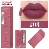 Lip Gloss Lipstick Easy To Color Waterproof Easy-color Sweat-proof Non-stick To Cups, Y2K Fancy Fashion Suitable For Christmas