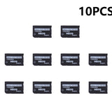 1-30PCS Support Memory Card Adapter SD Card Card To Memory Stick Adapter For PSP SD Card Card 1MB-128GB Memory Stick Pro