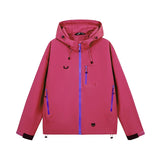 Unisex Hiking Jacket Waterproof Autumn Windbreaker Ourdoor Hooded Coats Women New Jacket Men Fishing Camping Climbing Coats