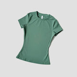 Seamless Moisture Wicking Yoga Shirt for Flexible Performance