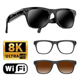 Lenovo Upgrade Smart AI Glasses 800W HD 8K Shooting Camera Photo Video Voice Call Translation Bluetooth AI Motorcycle Glasses