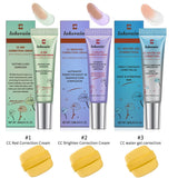 CC Cream Color Changing Liquid Foundation Centella Korean High Coverage Foundation Foundation Cream for Face Base Makeup