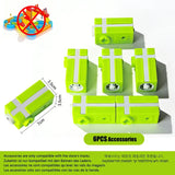 Magnetic Track Toy for Children's Electric Train Anti-gravity Kids Magic Cube Car Railway Model for 3 Years Boy Birthday Gifts