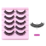 Fashion Russian Strip Lashes 2/5/10 Pairs 3D Mink Lashes Natural Eyelashes Dramatic False Eyelashes Wholesale Eyelash Extension