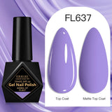 10ml Gel Nail Polish 162 Colors Nail Supplies Vernis Semi Permanent Nail Art Manicure Soak Off LED UV Gel Nail Varnishes Summer