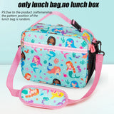 Adorable Kids Lunch Box Student Microwave Safe Travel Bento Box Halloween Container Portable Leak Proof Fruit Salad Bento Box