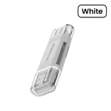 Elough 4 in 1 Card Reader Memory TF SD Card Readers For iPhone 16 15 Laptop USB 2.0 Type C Card Adapter High-speed Transmission