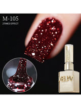 15ml Broken Diamond Halloween Christmas Nails Gel Nail Polish Adhesive Burst Flash Maillard Broken Diamond Adhesive