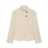 Women's Autumn Blazers Blouse 2026 New Fashion Young Women's Elegant Travel Holiday Jackets Spring Street Sarm Blazers Jackets