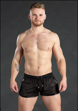 Men's sweatpants hole dry breathable sexy beach outdoor casual three-quarter pants（MNDK-05)