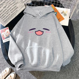 TakoTakodachi Anime Kangaroo Pocket Hololive Winter Women Spring Autumn Tops Sweatshirt Vintage Harajuku Winter Clothes Women