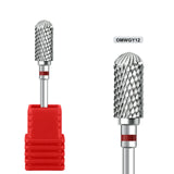 1pcs Tungsten Steel Nail Cuticle Drill Bits Carbide Rotate Electric Ceramic Milling Cutter For Manicure Gel Polish Remover