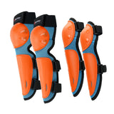 Kid's Motorcycle Armor Vest Protection Motocross Body Armor Jacket Protective Armors Riding Kneepads Moto Full Armor Children