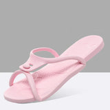2024 Summer Women Folding Slippers Adults Portable Trip Travel Sandals Couples Indoor Soft Slides Men Beach Non-slip EVA Shoes