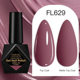 10ml Gel Nail Polish 162 Colors Nail Supplies Vernis Semi Permanent Nail Art Manicure Soak Off LED UV Gel Nail Varnishes Summer
