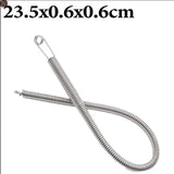 Adjustable Bendable Drawstring Threader Clip Household DIY Sewing Tool for Pants Hoodies Elastic Band Lace Cord