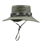 1Set bucket hat Summer Men UV Protection Hiking Beach Sunscreen Cap Bucket Hats Summer Hunting Hat Mesh Fisherman Safari Hat