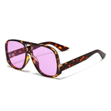 Hiking Camping Oversized Women Double Bridges Anti Light Glasses Fashion Outdoor Driving Eyeglasses Beach Travel UV400 Shades