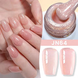 BORN PRETTY 83 Colors 10ml Jelly Nude Gel Nail Polish Autumn Amber Semi Transparent Manicure Soak off UV LED Nails Gel Varnish