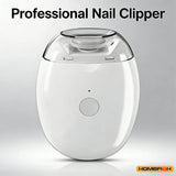 Baby & Adult Manicure Care: LED Light Electric Nail File, Automatic Polisher & Grinder in Mini Size