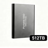 Portable External SSD, 1TB-16TB Large Capacity USB3.1 High Speed Solid State Drive, Lightweight Storage for Laptop, Desktop, Mac