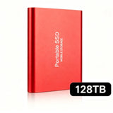 Portable External SSD, 1TB-16TB Large Capacity USB3.1 High Speed Solid State Drive, Lightweight Storage for Laptop, Desktop, Mac