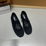 Fashion Butterfly-Knot  Women Flats With Shoes Casual Female Soft Footwear Round Toe Ladies Flats Slip On Shoes