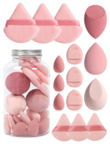 Spring 15 Cans,3 Loose Powder Puffs & 3 Mini Loose Powder Puffs & 3 Mini Makeup Eggs & 3 Mini Air Cushion Puffs, Foundation Mix