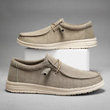 Plus Big Size 50 Dude Canvas Shoes Men Casual Slip on Shoes Alpargatas Hombre Moccasins Mocassin Homme Lightweight Breathable