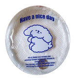 Winter Reusable Mini Round Hand Body Warmer Cute Cartoon Pattern Gel Liquid Heat Packs Portable Instant Self Heating Bag