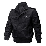 New Workwear Pilot Spring Autumn Coats Men's Jackets Military Tactical Multi Pocket Tops Men's Clothing