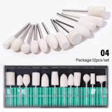 LULAA Electric Nail Drill Machine Set Pedicure Grinding Equipment Mill For Manicure  Professional Strong Nail Polishing Tool