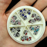 120PCS Box Mixed Hello Kitty 3D Nail Charms Cute Cartoon Resin Ornaments Kawaii DIY Nail Art Manicure Decor Accessories