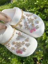 26pcs Hole Shoes Accessories, Including Detachable Star, Flower, Bear Design Shoe Charms, Suitable For Sandals & Beach Shoes & H