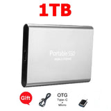 Reliable Slim Storage Device Portable External SSD 1TB 4TB 16TB 128TB High Speed for Notebook Laptop Computer