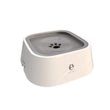 Pet Floating Water Bowl, Cat Dog Anti-spill Drinking Bowl No Wet Mouth, Removable Easy Clean Dustproof Pet Supplies