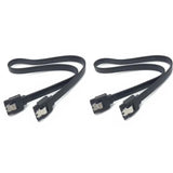 1-10PCS 50CM SATA 3.0 Data Cable High-speed Sata III Cable Adapter Connection Converter For SATA HDD SSD CD Drive Writer Desktop