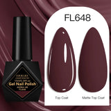 10ml Gel Nail Polish 162 Colors Nail Supplies Vernis Semi Permanent Nail Art Manicure Soak Off LED UV Gel Nail Varnishes Summer