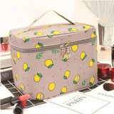 Large-capacity Makeup Bag with Multiple Compartments, Home and Travel Organizer for Toiletries and Cosmetics