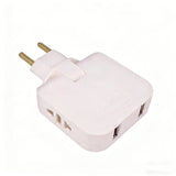 2 USB 3 in 1 EU Power Socket Plug Adapter Foldable US To EU Travel Aadapters Power Converter KR Plug Electrical Socket AC Outlet
