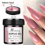 150g Transparent Nail Extension Gel Jelly White Light Pink Acrylic Nail Art UV LED Gel Semi Permanent Varnish Extension Tool